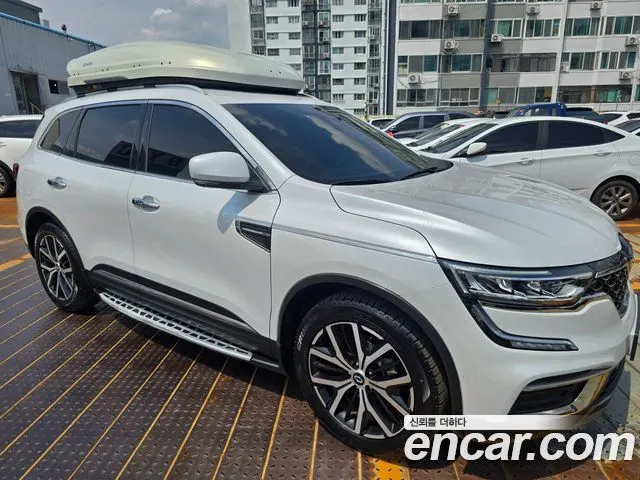 RENAULT KOREA QM6 2021 — 40 777 км, белый-перламутр, Корея — под ключ — фото 8