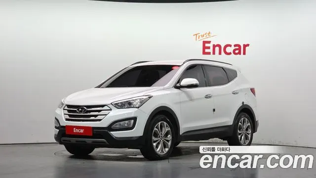 HYUNDAI SANTA FE 2015 — 178 060 км, белый, Корея — под ключ — фото 1