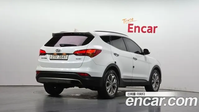 HYUNDAI SANTA FE 2015 — 178 060 км, белый, Корея — под ключ — фото 2