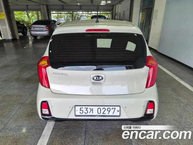 KIA MORNING 2016 — 49 847 км, белый-перламутр, Корея — под ключ — фото 4