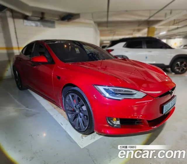 TESLA MODEL S 2019 — 89 700 км, красный, Корея — под ключ — фото 11