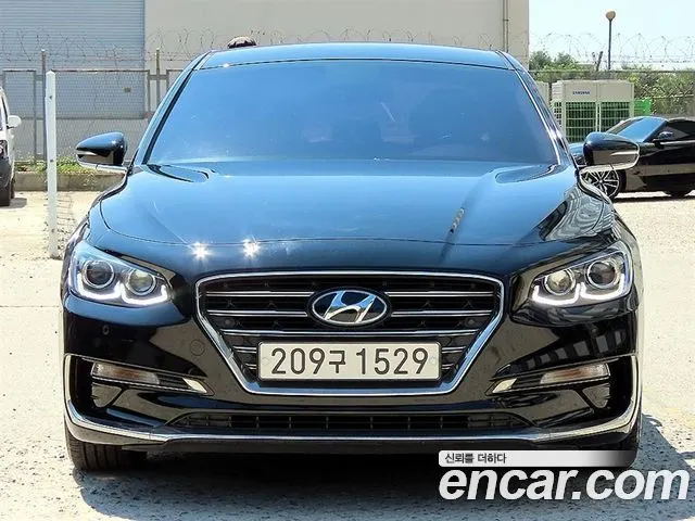 HYUNDAI GRANDEUR 2018 — 172 009 км, чёрный, Корея — под ключ — фото 12