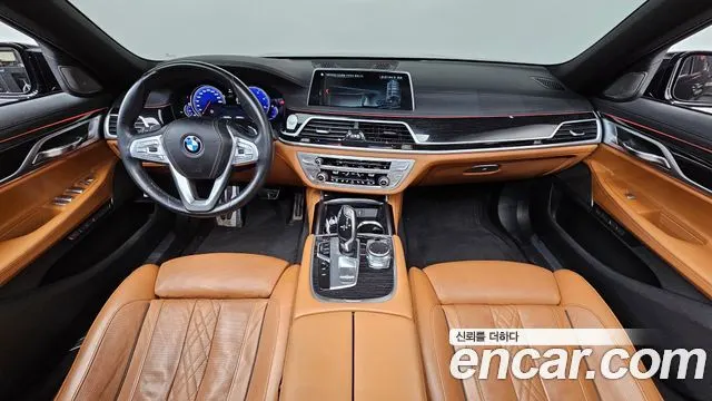 BMW 7 SERIES 2018 — 140 420 км, чёрный, Корея — под ключ — фото 7