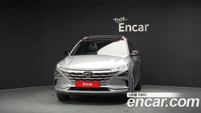 HYUNDAI NEXO 2022 — 18 829 км, серебристо-серый, Корея — под ключ — фото 3