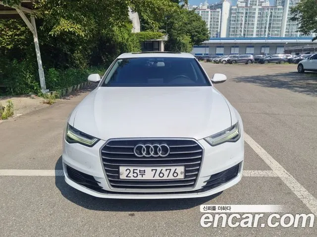 AUDI A6 2016 — 143 444 км, белый, Корея — под ключ — фото 11