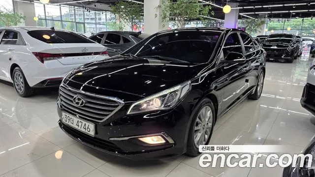 HYUNDAI SONATA 2016 — 186 850 км, чёрный, Корея — под ключ — фото 2