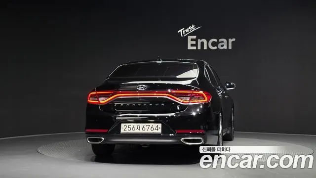 HYUNDAI GRANDEUR 2019 — 90 122 км, чёрный, Корея — под ключ — фото 4
