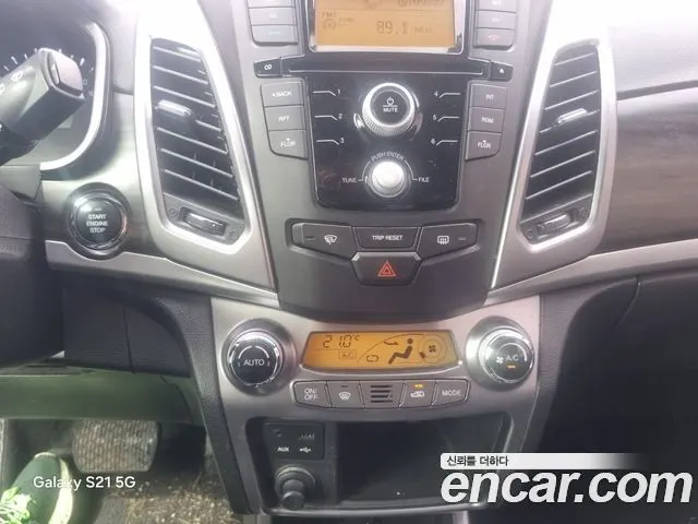 KGM KORANDO C 2014 — 138 017 км, светло-золотистый, Корея — под ключ — фото 5