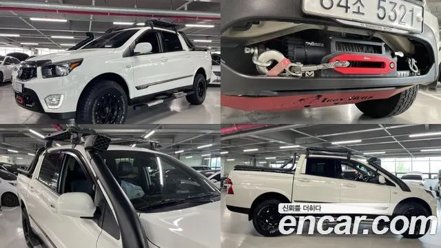 KGM KORANDO SPORTS 2017 — 134 100 км, белый, Корея — под ключ — фото 12
