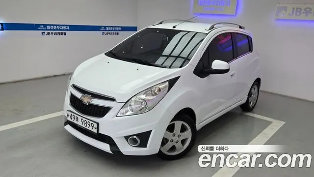 CHEVROLET SPARK 2012 — 69 000 км, белый, Корея — под ключ — фото 1