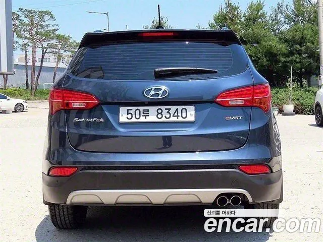 HYUNDAI SANTA FE 2015 — 191 191 км, синий, Корея — под ключ — фото 3