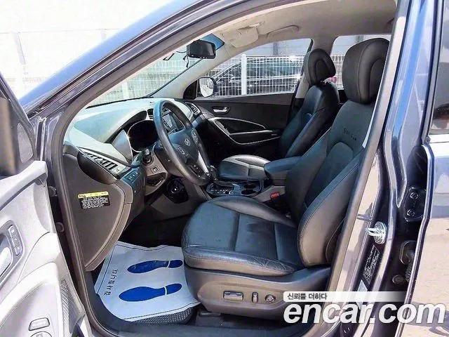 HYUNDAI SANTA FE 2015 — 191 191 км, синий, Корея — под ключ — фото 6