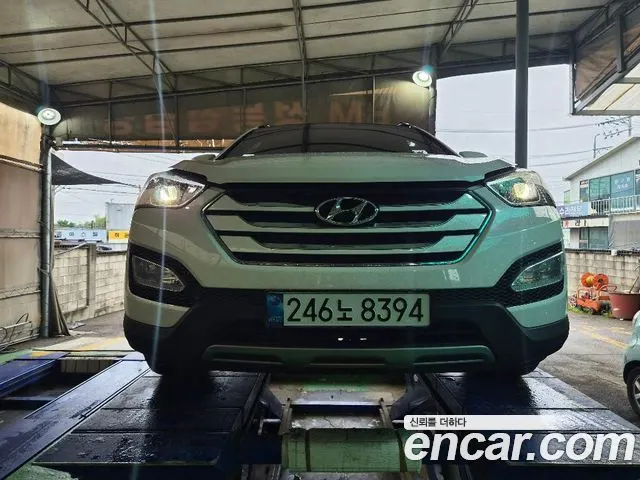 HYUNDAI SANTA FE 2015 — 122 448 км, белый, Корея — под ключ — фото 5