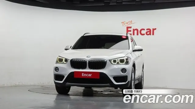 BMW X1 2017 — 115 727 км, белый, Корея — под ключ — фото 3