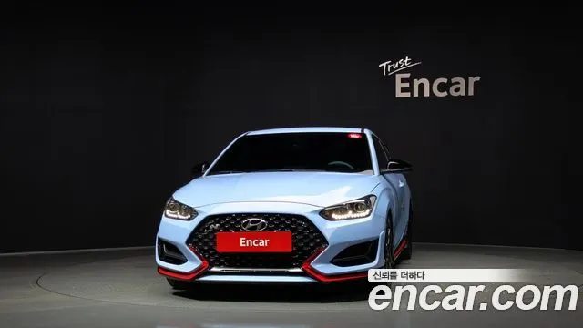 HYUNDAI VELOSTER 2019 — 89 591 км, голубой, Корея — под ключ — фото 3