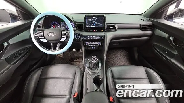 HYUNDAI VELOSTER 2019 — 89 591 км, голубой, Корея — под ключ — фото 7