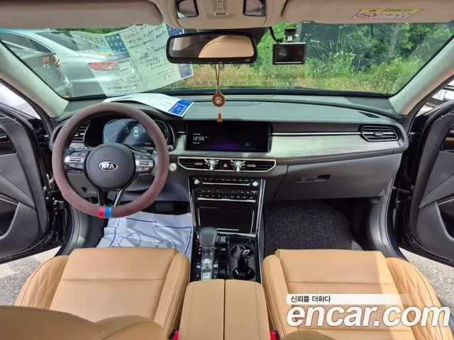 KIA K7 PREMIER 2020 — 60 200 км, тёмно-зелёный, Корея — под ключ — фото 8