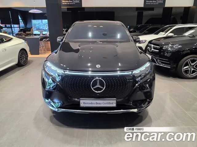 MERCEDES-BENZ EQS SUV X296 2023 — 57 089 км, чёрный, Корея — под ключ — фото 3