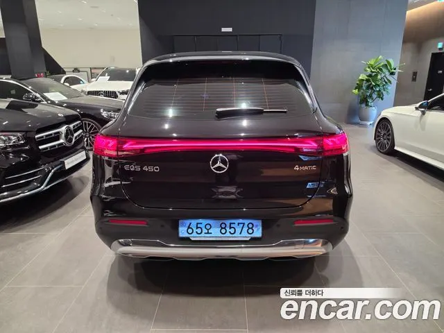 MERCEDES-BENZ EQS SUV X296 2023 — 57 089 км, чёрный, Корея — под ключ — фото 4