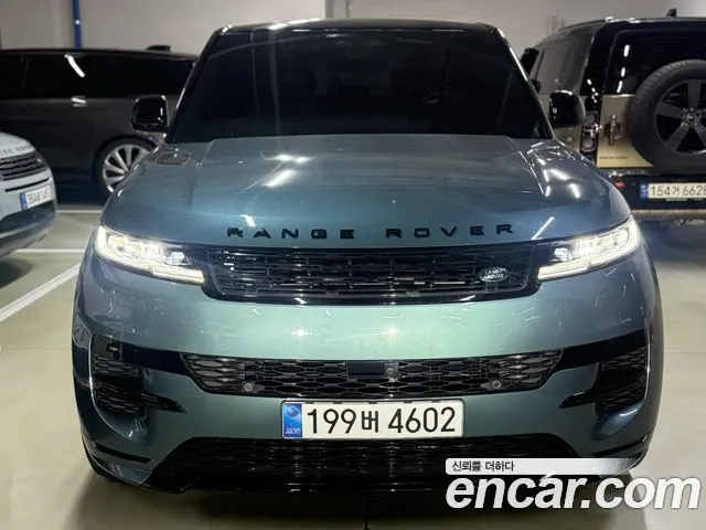 LAND ROVER RANGE ROVER SPORT 2025 — 8 854 км, тёмно-зелёный, Корея — под ключ — фото 4