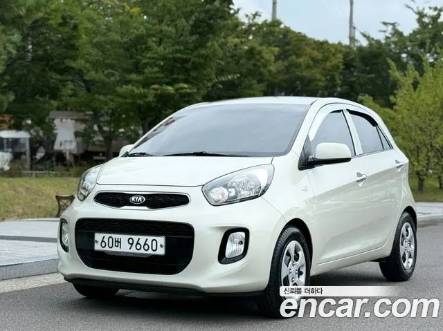 KIA MORNING 2016 — 63 535 км, белый-перламутр, Корея — под ключ — фото 4