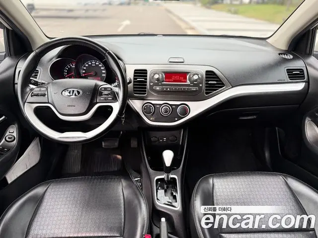 KIA MORNING 2016 — 63 535 км, белый-перламутр, Корея — под ключ — фото 7