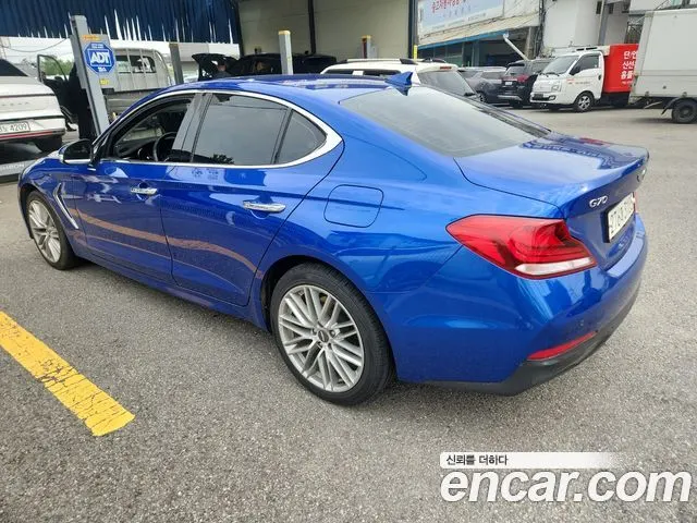 GENESIS G70 2020 — 91 886 км, синий, Корея — под ключ — фото 4