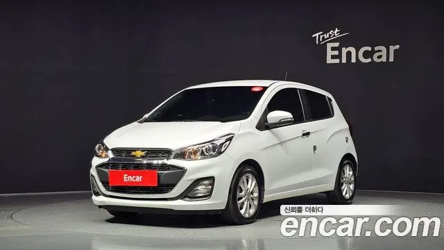 CHEVROLET SPARK 2019 — 114 727 км, белый, Корея — под ключ — фото 1