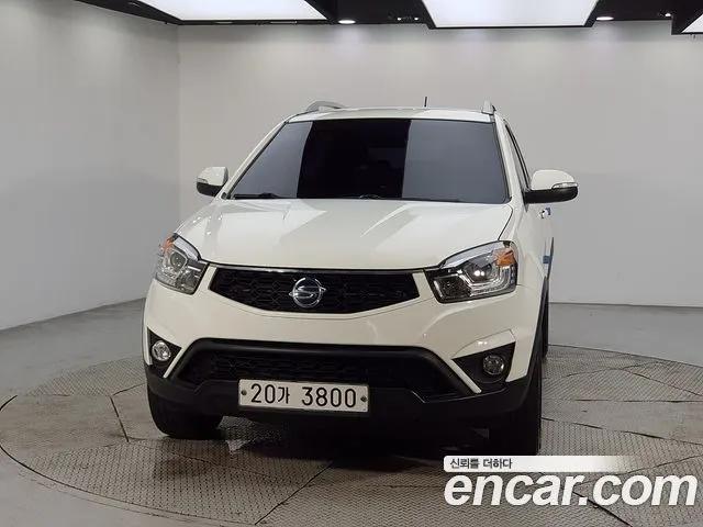 KGM KORANDO C 2014 — 115 000 км, белый, Корея — под ключ — фото 2