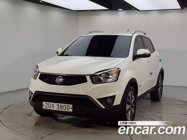KGM KORANDO C 2014 — 115 000 км, белый, Корея — под ключ — фото 11