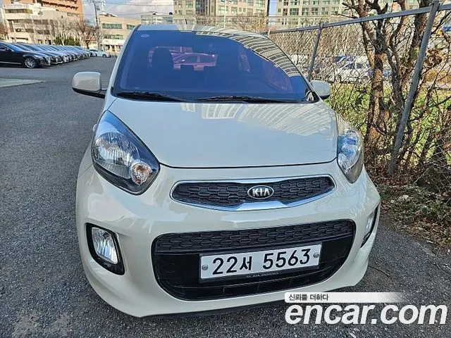 KIA MORNING 2016 — 125 641 км, белый-перламутр, Корея — под ключ — фото 12