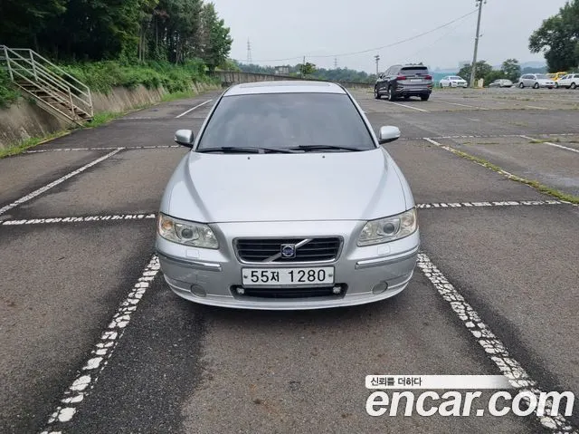 VOLVO S60 2008 — 176 300 км, серебристый, Корея — под ключ — фото 1
