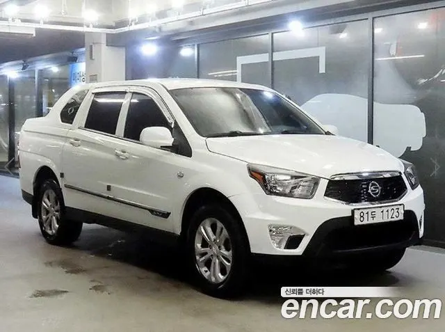 KGM KORANDO SPORTS 2018 — 96 674 км, белый, Корея — под ключ — фото 12