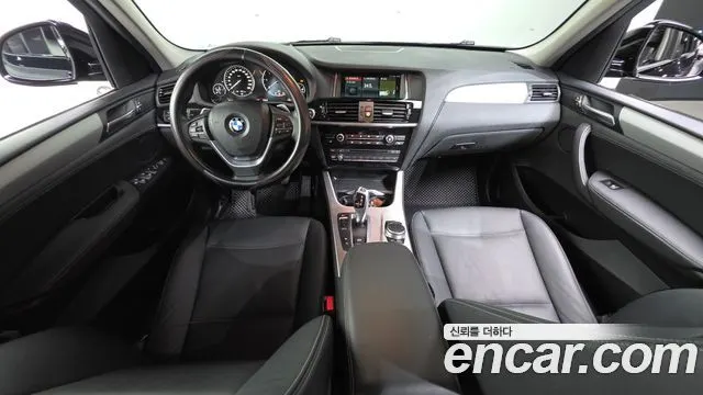 BMW X3 2017 — 80 139 км, синий, Корея — под ключ — фото 7