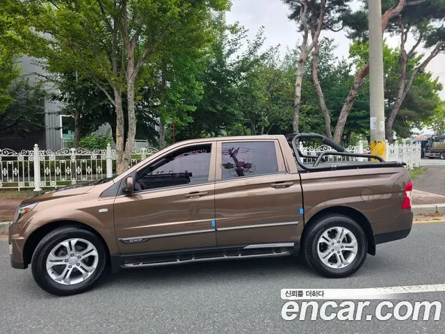 KGM KORANDO SPORTS 2014 — 245 000 км, коричневый, Корея — под ключ — фото 4