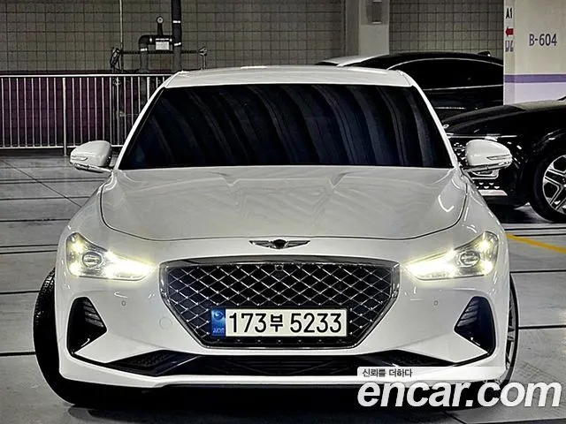 GENESIS G70 2019 — 92 142 км, белый, Корея — под ключ — фото 9