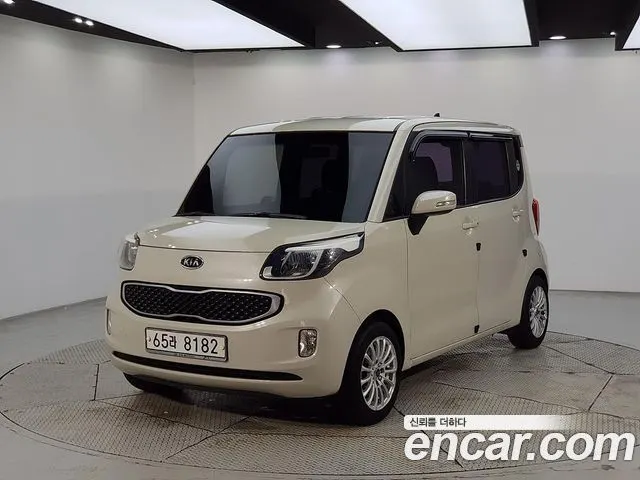 KIA RAY 2013 — 144 489 км, белый-перламутр, Корея — под ключ — фото 1