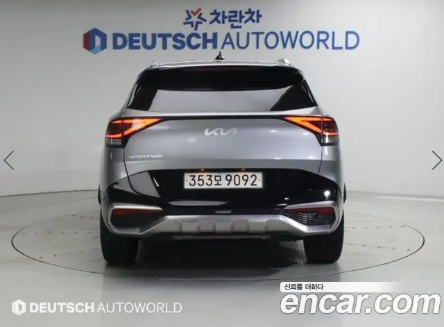 KIA SPORTAGE 2022 — 78 761 км, серебристо-серый, Корея — под ключ — фото 4
