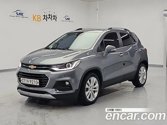 CHEVROLET TRAX 2019 — 86 849 км, серый, Корея — под ключ — фото 1
