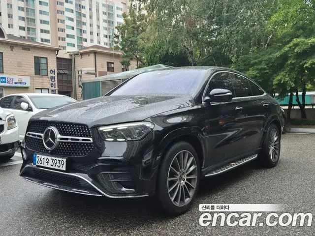 MERCEDES-BENZ GLE-CLASS W167 2023 — 11 700 км, чёрный, Корея — под ключ — фото 2