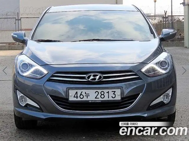 HYUNDAI I40 SALOON 2012 — 95 431 км, серебристо-серый, Корея — под ключ — фото 2