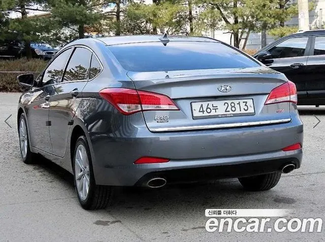 HYUNDAI I40 SALOON 2012 — 95 431 км, серебристо-серый, Корея — под ключ — фото 3