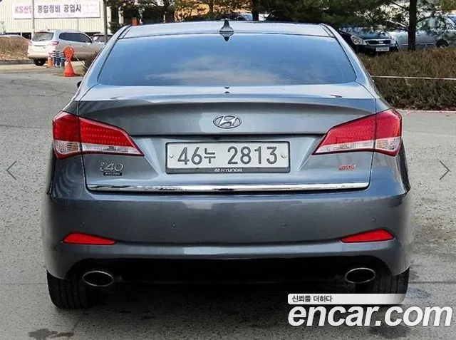 HYUNDAI I40 SALOON 2012 — 95 431 км, серебристо-серый, Корея — под ключ — фото 4