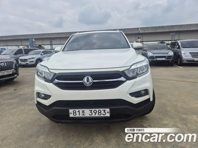KGM REXTON SPORTS 2019 — 377 520 км, белый, Корея — под ключ — фото 2