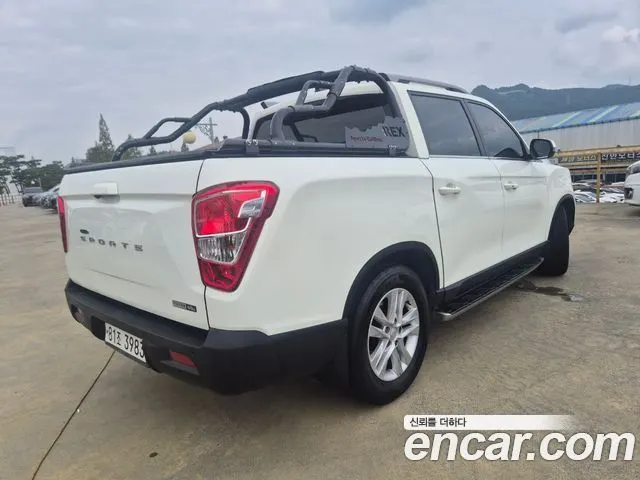 KGM REXTON SPORTS 2019 — 377 520 км, белый, Корея — под ключ — фото 4
