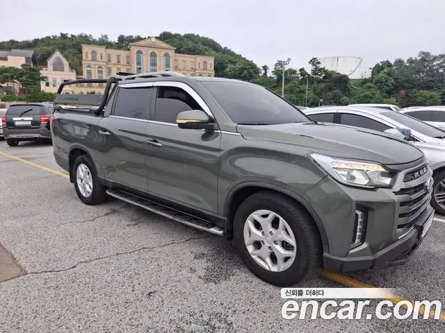 KGM REXTON SPORTS KHAN 2022 — 120 830 км, тёмно-зелёный, Корея — под ключ — фото 1