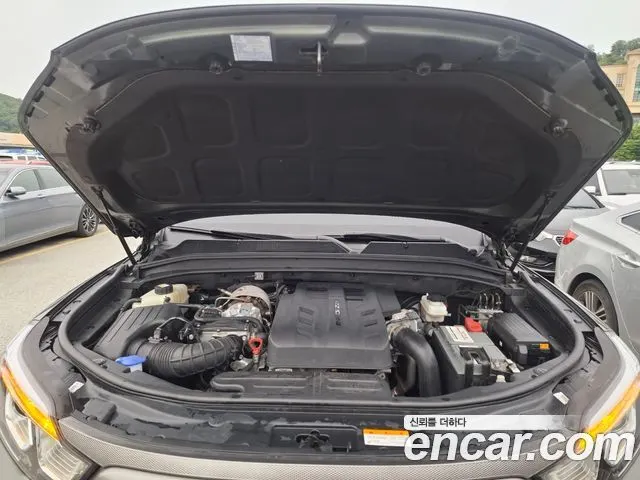 KGM REXTON SPORTS KHAN 2022 — 120 830 км, тёмно-зелёный, Корея — под ключ — фото 6