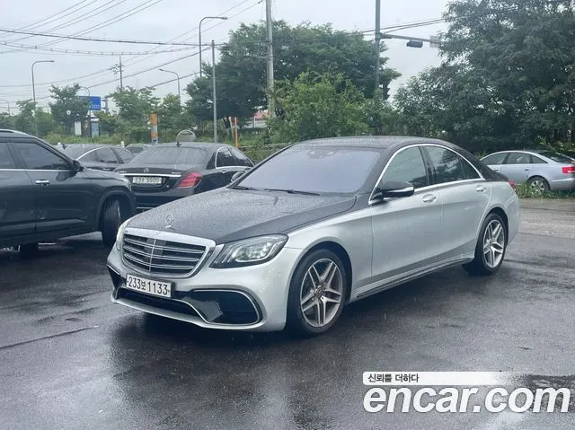 MERCEDES-BENZ S-CLASS W222 2019 — 71 243 км, чёрный, Корея — под ключ — фото 6