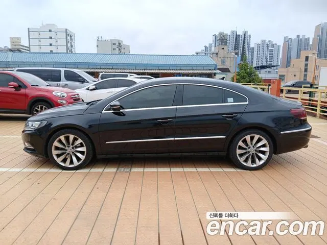 VOLKSWAGEN CC 2013 — 240 000 км, чёрный, Корея — под ключ — фото 3