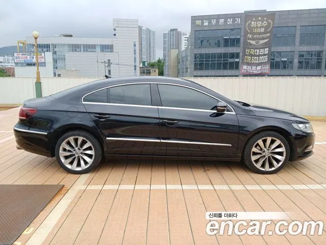 VOLKSWAGEN CC 2013 — 240 000 км, чёрный, Корея — под ключ — фото 6